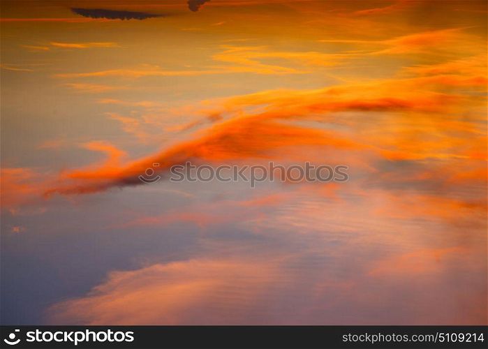 sunrise cloud and sky in thailand kho tao bay coastline