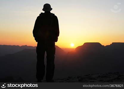 Sunrise in Grand Canyon