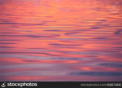 Sunrise ocean water surface background