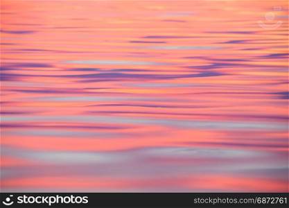 Sunrise ocean water surface background