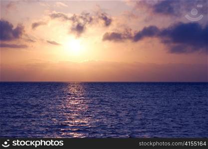 sunrise seascape