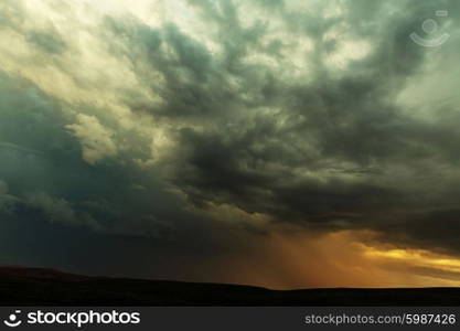 Sunset clouds