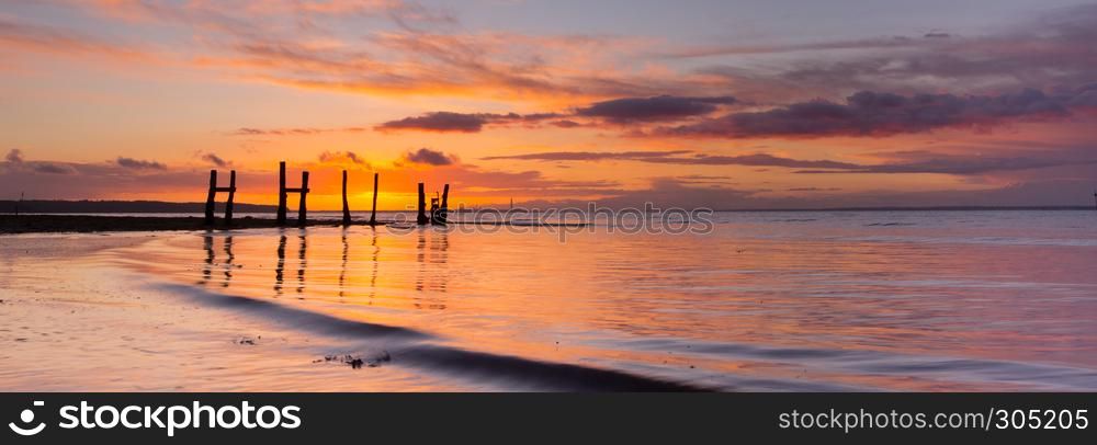 Sunset jetty