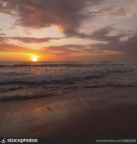 Sunset off the Coast of Costa Rica