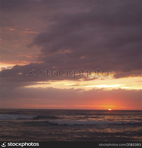 Sunset off the Coast of Costa Rica