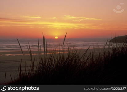 Sunset on the Beach