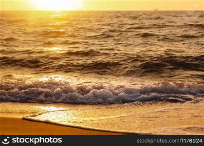 sunset on the sea, sunrise on the Baltic coast. sunrise on the Baltic coast, sunset on the sea