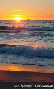 sunset on the sea, sunrise on the sea coast. sunrise on the sea coast, sunset on the sea