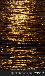 Sunset Reflecting on Water