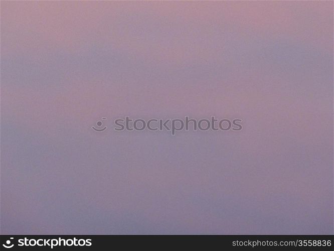 sunset sky in purple as a background