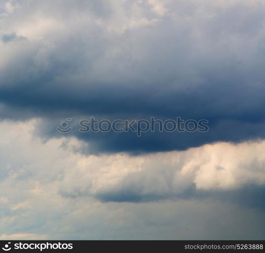 sunset sun in the sky of world cloudy fluffy cloudscape