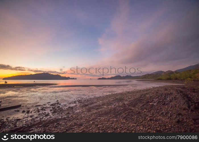 Sunset with Beach