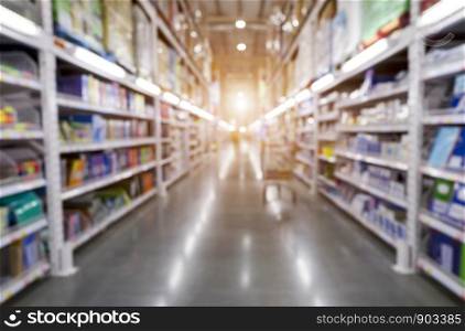 Supermarket blur background, Miscellaneous Product shelf