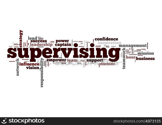 Supervising word cloud