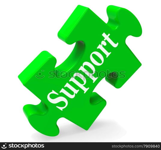 . Support Showing Help Advice Assist And Assistance