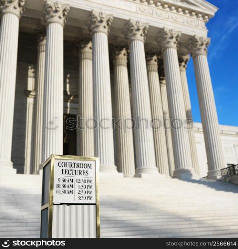 Supreme Court Building, Washington, DC.