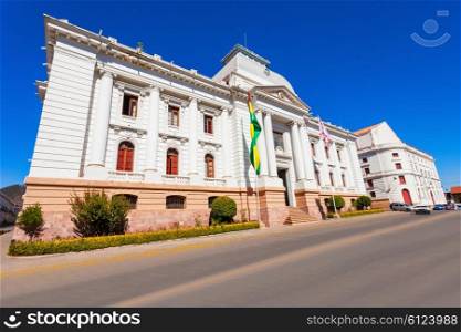 Supreme Court Of Bolivia In Sucre is located in Sucre, the constitutional capital of Bolivia