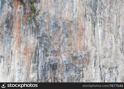 Surface background of limestone rock, Thailand. Surface of limestone rock