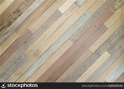 surface of skew wooden wall for use as abstract background texture