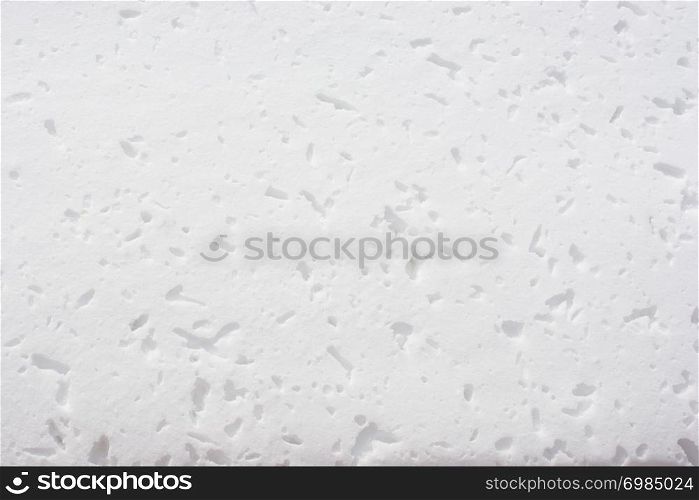 surface of snow with various traces