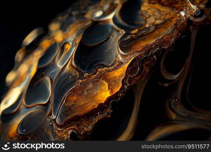 Surface of stone close-up amber, onyx, abstract background. Generative AI design. Surface of stone amber, onyx, abstract background. Generative AI