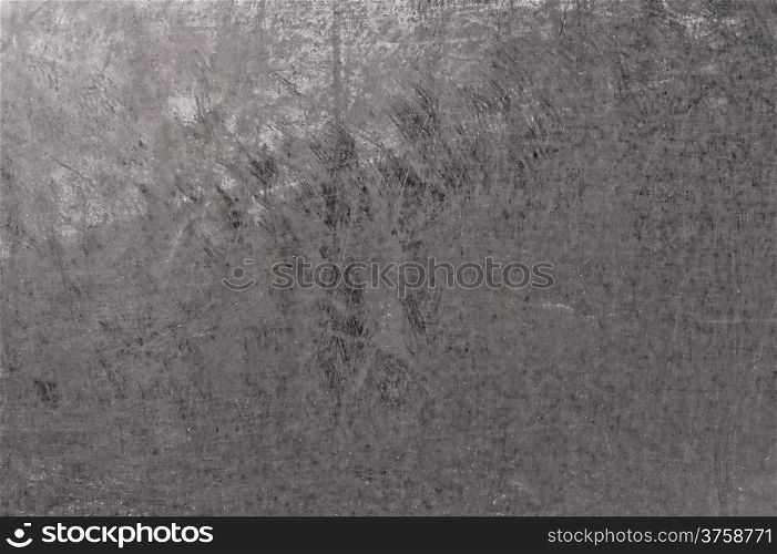 surface of the metal plate closeup