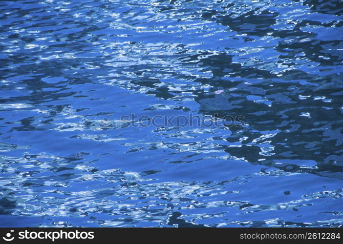 Surface of the water