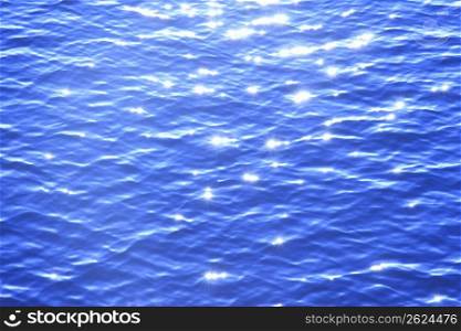 Surface of the water