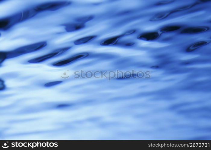 Surface of the water