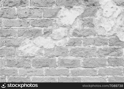 Surface of Vintage white brick wall background for design in your work Texture backdrop concept.