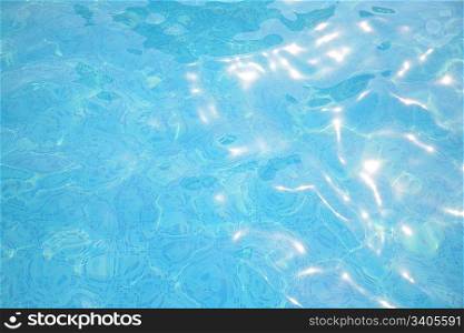 Surface of water pool