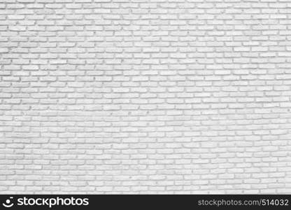 Surface of white brick wall Texture background for design in your work backdrop.