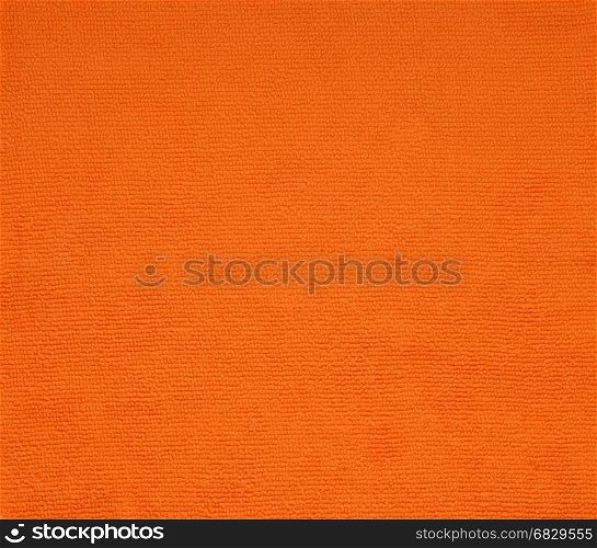 surface orange fabric texture for background