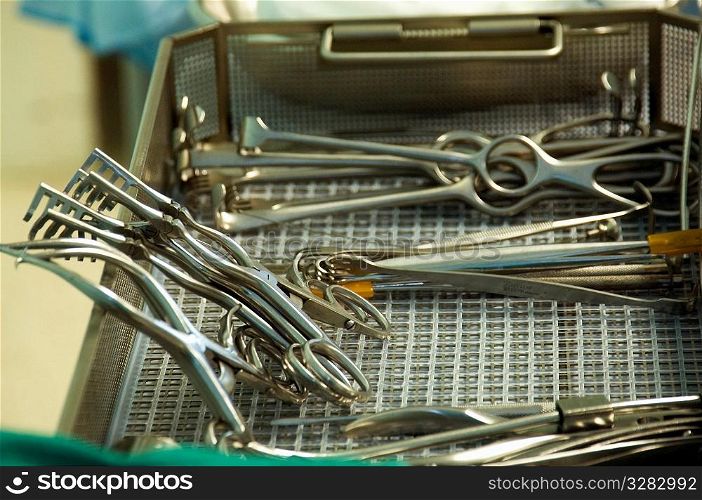 Surgical tools.