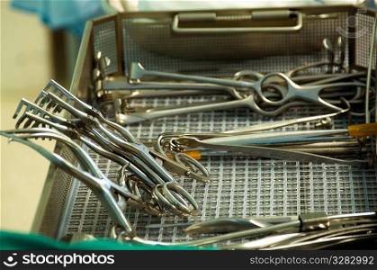 Surgical tools.