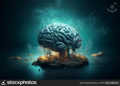 Surreal brain creative dream. Success way. Generate Ai. Surreal brain creative dream. Generate Ai