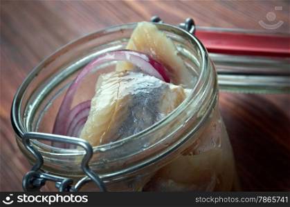 Sursild - Pickled herring a delicacy in Europe, and has become a part of Baltic, Nordic, Dutch