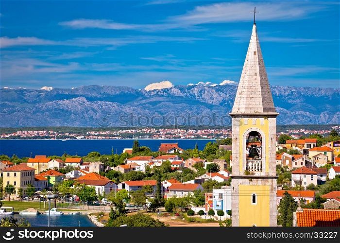 Sutomscica village and Zadar channel view, Island of Ugljan, Croatia