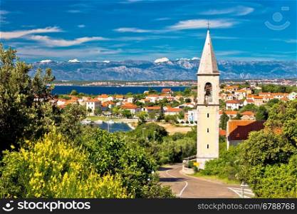 Sutomscica village and Zadar channel view, Island of Ugljan, Croatia