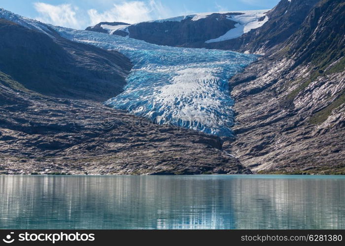 Svartisen Glacier in Norway