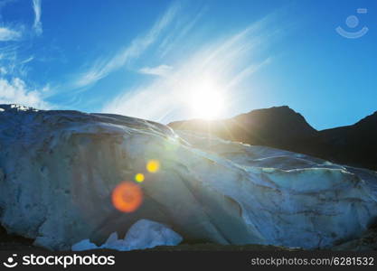 Svartisen Glacier in Norway