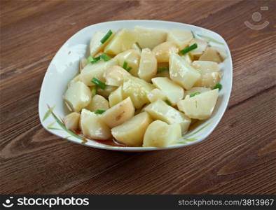 Swabian potato salad - Schwabischer Kartoffelsalat
