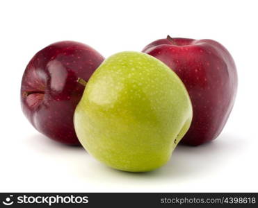 Sweet apples isolated on white background