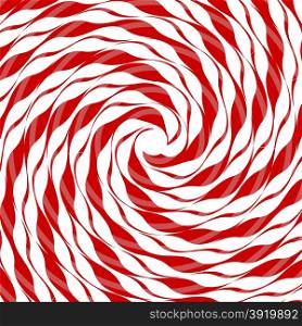 Sweet Candy Background. Red Sweet Striped Candy Pattern. Candy Background