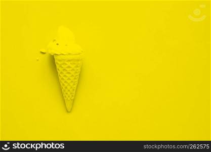 Sweet cone, pop colour or fashion background, Color filter