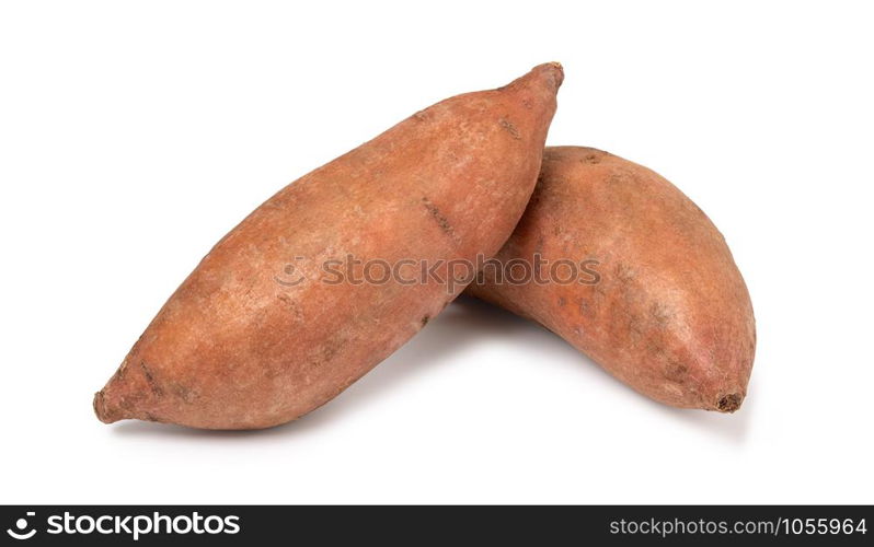 Sweet Potato isolated on white background. Sweet Potato