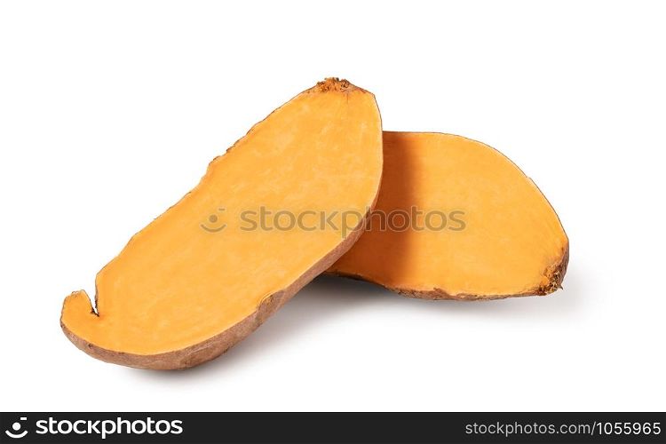 Sweet Potato isolated on white background. Sweet Potato