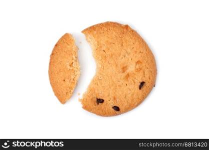 sweets cookie isolated on white background