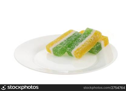 Sweets. East dessert it is isolated on a white background