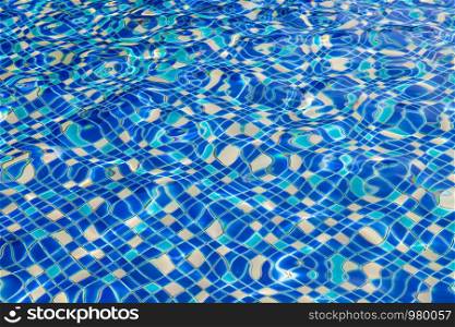 Swimming pool background for abstract and summer concept